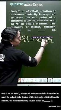 JEE MAIN 2026: ഇങ്ങനെയുള്ള ചോദ്യങ്ങൾ ശ്രദ്ധിക്കണേ | Redox Reaction PYQ | Prediction Series