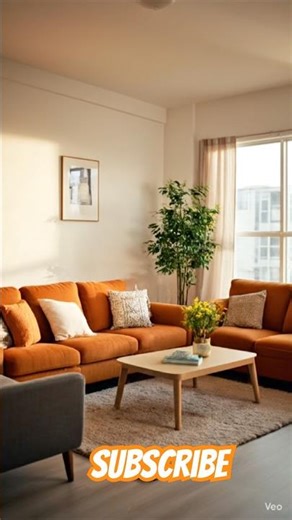 Box explodes to full furnished living room #funny #interiordesign #shorts #ai