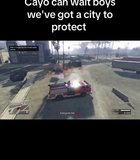Fireman Sam in GTA Online Gameplay Adventures