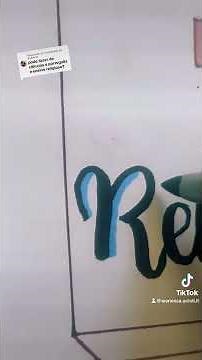 Título de Ensino Religioso! Me siga para mais dicas! #lettering #caligrafia #trabalhoescolar