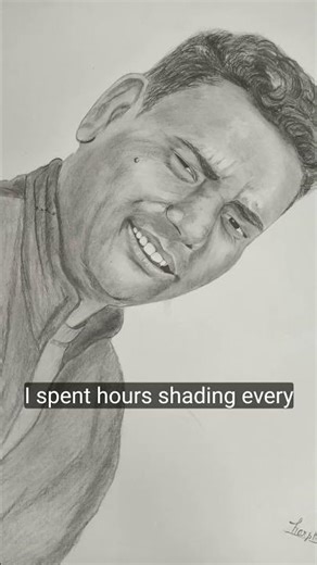 graffite pencil potrate sketch #drowing #sketch #creative