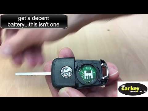 Fix Key Vauxhall Opel Astra J Insignia Corsa Meriva HOW TO