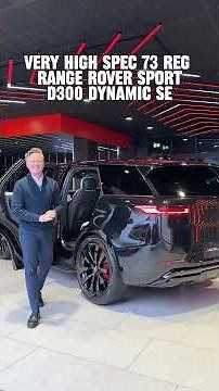 What a Range Rover Sport this is… 2023 73 Range Rover Sport 3.0 D300 Dynamic SE