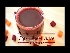 Healthy Carrot Beetroot juice recipe | How to make Carrot-Beet juice at home | Gajar-Beet juice
