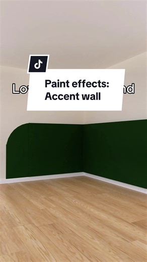 Paint effects for your room 🎨✨ See how an accent wall can transform your space. #interiordesign #accentwall #paintideas #homedecor #roommakeover