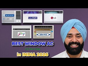 Best Window AC in India 2026 🔥 Top 5 Powerful & Energy Efficient Models