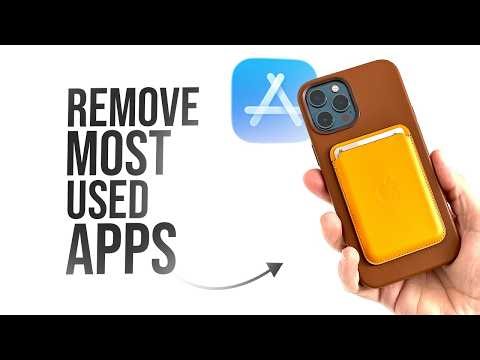 How to Remove Most Used Apps iPhone (tutorial)