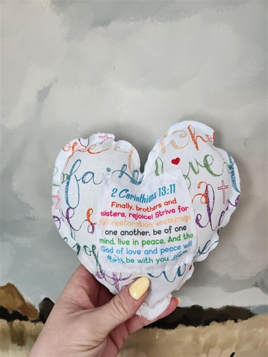 Prayer Pillow With Bible Verse - Etsy