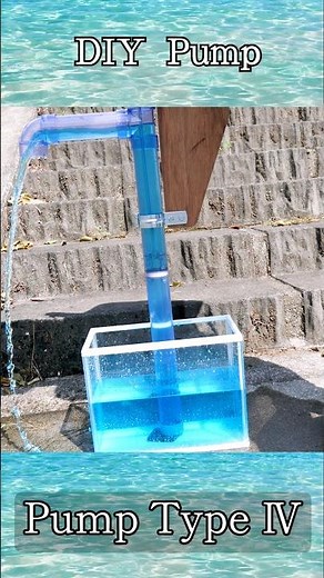 [DIY] How to Build a PVC Pump ★Type IV★ #shorts #diy #pump #waterpump