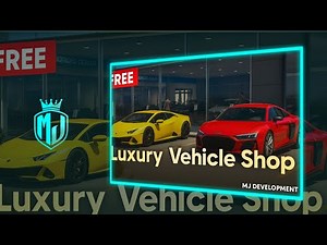 [FREE] 🚗 Luxury Vehicle Shop System | Fully Customizable | ESX + QBCore | MJ DEVELOPMENT