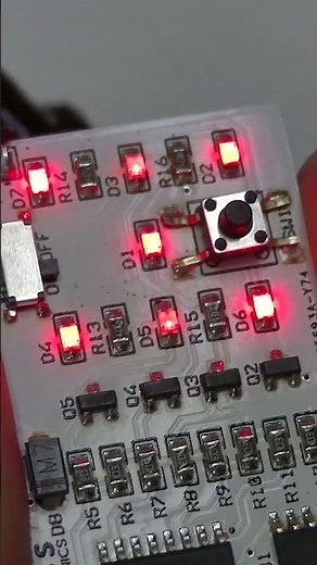 ¡Haz un DADO electrónico divertido y fácil de montar con LEDs! 🎲