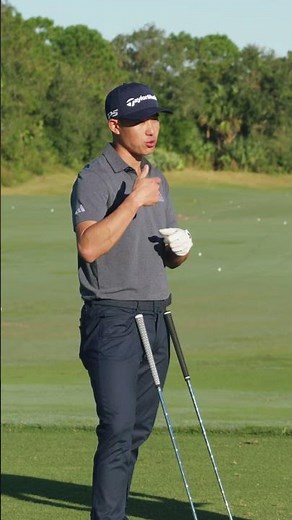 A shot shaper for a shot maker. "I can add spin, take off spin..."