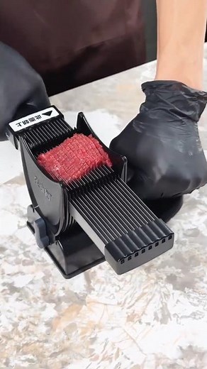 Ultra-Fast Meat Slicing Tool | Precision Beef Cutter for Perfect Thin Slices