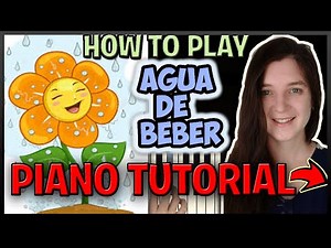 How To Play "AGUA DE BEBER" (Water To Drink) by Jobim - Easy Piano (Synthesia) [Piano Tutorial] [HD]