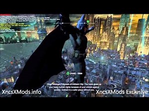 Batman Arkham City Mods V1.5 - Flying Mod, Debug, FoV Mods, Menu Mods, Credits Mods