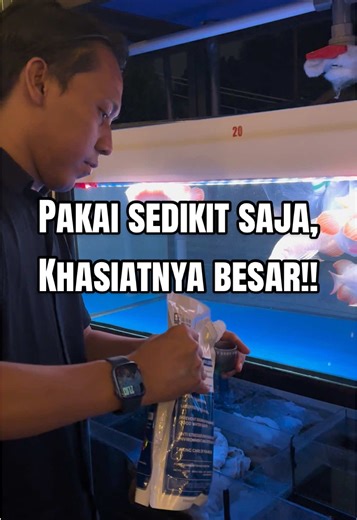 Wajib pakai setiap abis water change!! ✅ menghilangkan klorin & ion logam berat dari air keran/ air baru ✅ mengurangi amonia,nitrit,nitrat ✅ mengurangi stress pada ikan & membantu adaptasi ✅ menghambat penurunan kualitas air #mayin #watertreatment #fyp #fish #arwana @Rumah Mayin Indonesia @Mayin International @dedi_brothered