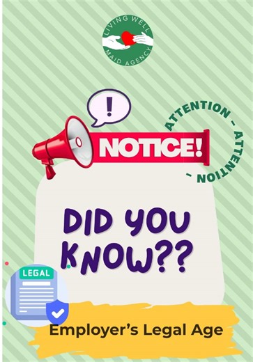 Hiring a helper is a big responsibility, and Singapore makes sure employers are ready for it. That’s why the very first requirement is simple but crucial: you must be 21 years and above. This rule protects both employers and helpers, ensuring a professional and safe working relationship. Curious to find out what comes after the age requirement? #maidagency #goodmaidagencysg #sgfyp #livingwellmaidagency #ierfanthehelperexpert @Ierfan Ibrahim @Mam Sandra