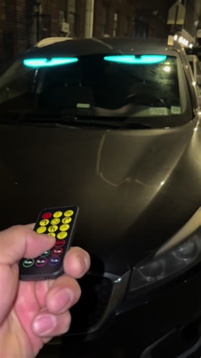 Devil's Eye LED Lights for Trucks, Car Decals, APP-Programmable Scrolling Bright Advertising Signs, Customizable Text Patterns for Pickup/suv/cars, Car Accessory #Devil #eye #ledlights #truck #cars