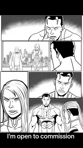 A professional comic book artist available for commissions, I offer comprehensive services including illustration, painting, and lettering for your comic book projects. | Cosmic land studios | Facebook