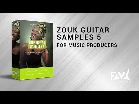 Zouk Key Samples 🎹 “Zouk Guitar Samples 5” (Drums Zouk) | Zouk One Shots Royalty Free