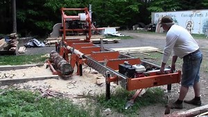 Ray Frankum, a contractor in Ontario, Canada, invested in his own sawmill to produce custom-dimension lumber. He chose the Norwood's hydraulic LumberPro HD36 and uses the timber he produces in his custom-contracting business. Hear what he has to say about his LumberPro HD36! www.NorwoodSawmills.com | Norwood Portable Sawmills