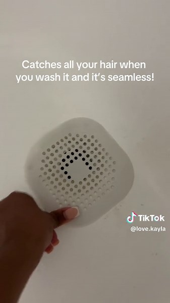 A purchase that will save you the pain and trouble of getting hair out or the drain. #haircatcher #draincover #bathroom #convenient #smart