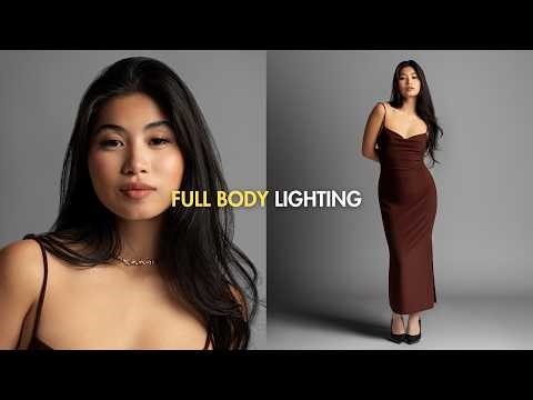 How to Light Full Body Portraits (Studio Setup Breakdown)