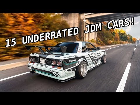 Top 15 Most UNDERRATED JDM Cars of All Time!!