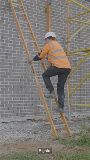 Wrong gear working from heights = bad day. Learn more: worksafe.vic.gov.au/high-standards | WorkSafe Victoria