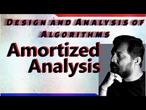 amortized analysis with Example || By Studies Studio