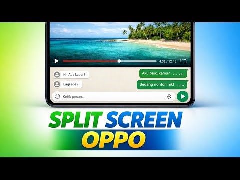 Cara Split Screen Hp Oppo A5x