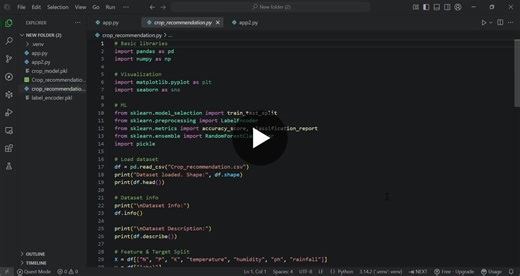 #artificialintelligence #machinelearning #agenticai #langgraph #pythondeveloper #aiprojects #smartagriculture #opensource #uetmardan #studentdeveloper #aiengineering | Zafar Ullah