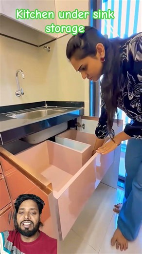 किचन में सिंक के नीचे Storage | #home #kitchen
