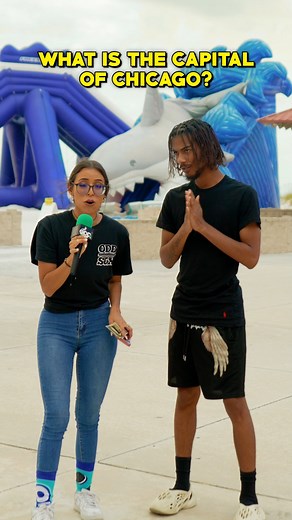 GOT ‘EM! 🤣 #ODDTrivia #Trivia #Chicago #Illinois #Geography #StateCapitals #Cashout #Fun #Interview | ODD SOX