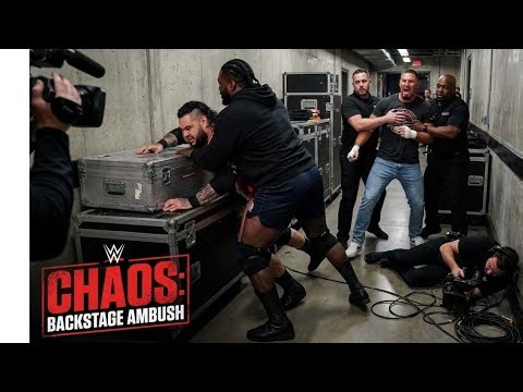OBA Femi Ambushes Bronson Reed & Bron Breakker Backstage | WWE Chaos