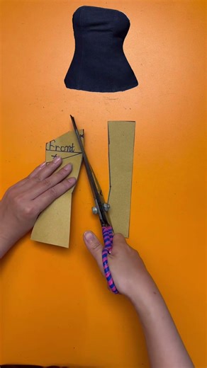 Tube Top Pattern Making Tutorial (Simple & Easy) #sewing #diy #fashion