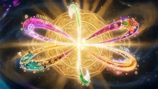 1111赫兹 963赫兹~吸引来自宇宙的财富、健康、神圣的爱和幸运奇迹