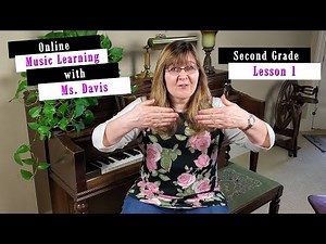 Online Learning: 2nd Grade Music Lesson #1