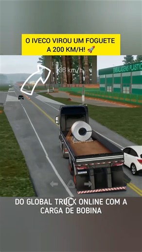 IVECO 2-AXLE TRUCK at 200 KM/H! Testing the Coil Load (New Global Truck Online Update)