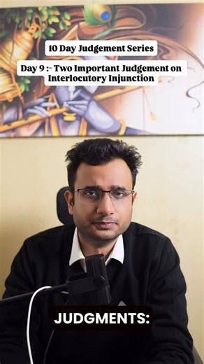Krishan Gandhi on Instagram: "Two Important Judgements on Interlocutory Injunction in civil Proceedings Judgement Referred :- Gujrat Bottling co. Ltd Vs Coca Cola Co. (1995) 5 SCC 545 Dalpat singh vs prahlad singh AIR 1993 SC 276 b #lawyer #law #advocate #litigation #criminallawyer #legalupdate #judge #legaladvice #judgement #legalfraternity"