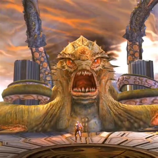 Kraken Vs Kratos Boss Fight🔥 #gaming #godofwar2 #kraken #kratos #gamingvideos | Rahul Boro