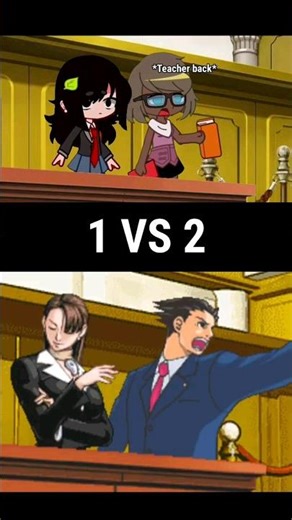Gacha VS. ORIGINAL ( Objection Funk ) 😚😮‍💨