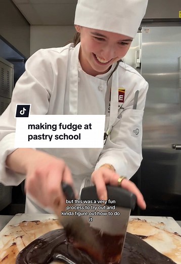 How to Make Fudge at Culinary School