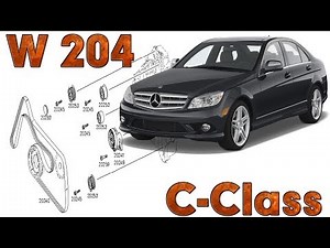 C-Class (W204) | Fault locations | Belt drive
