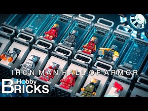 Lego Iron Man Hall of Armor | Speed Build | Beat Building