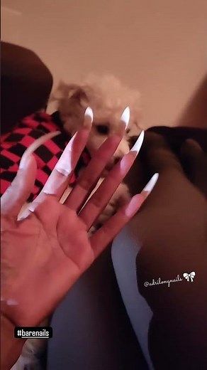 Adriana's super sexy natural long nails - 1 mylongnails.blogspot.com