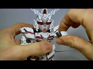 SD Unicorn Gundam GD Version Review Part 2 (Destroy Mode)