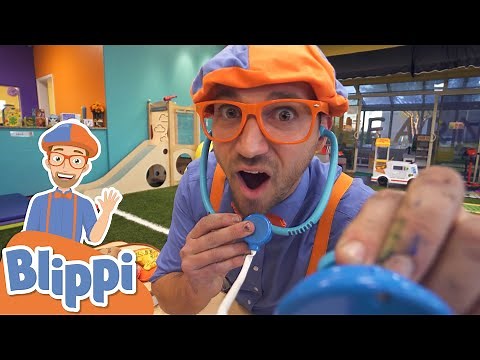 Blippi Visits An Indoor Play Place! | Learn For Kids With Blippi | Educational Videos for Toddlers