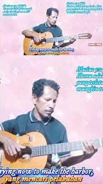 Hymn on Guitar with Lyrics & Bible⏩LET THE LOWER LIGHTS BE BURNING➖MERCUSUAR KASIH BAPA (GB. 280)