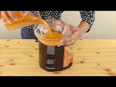 Black and Decker JE2200B 400 Watt Fruit and Vegetable Juice Extractor Review